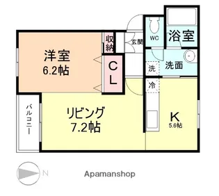 プライム1【1階】の間取り