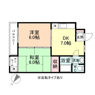 アネシス24【1階】の間取り