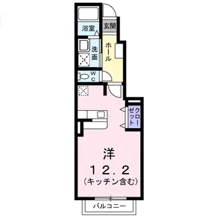 ゼファーⅣ【1階】の間取り