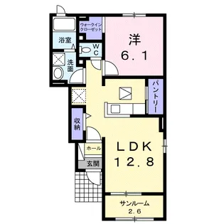 ニューシティ本郷【1階】の間取り