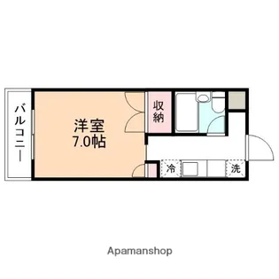 グレースDO【1階】の間取り