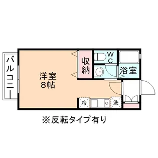 メゾンかがやきⅡ【1階】の間取り