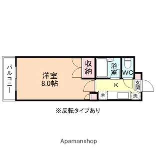 スカイハイム丸の内【3階】の間取り