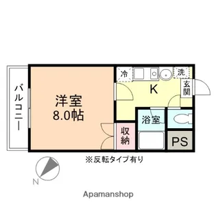 シャテロ【1階】の間取り