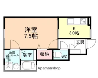 グラン・ジュテ【1階】の間取り