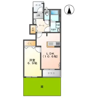 メゾン・ド・アイ【1階】の間取り