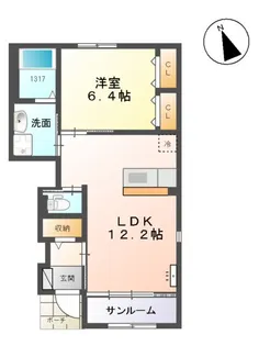 GRAINーA【1階】の間取り