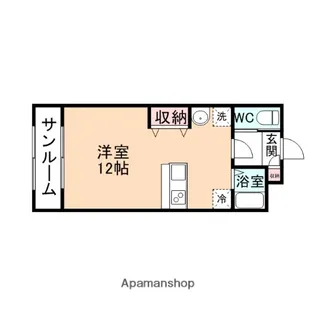 アトラス8【103号室】の間取り