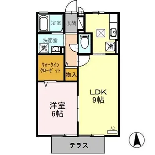 グラン メイゾン【1階】の間取り