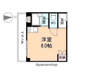 アムール奥井【2階】の間取り