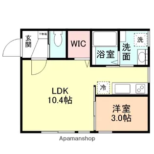 NEXUS稲荷元町【2階】の間取り