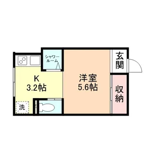 フィオーレ【205号室】の間取り