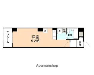 LUSSO光陽【3階】の間取り