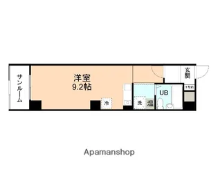 LUSSO光陽【3階】の間取り