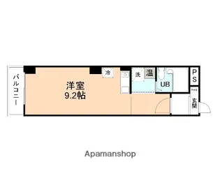 LUSSO光陽【4階】の間取り