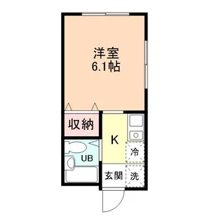 コーポ呉福【1階】の間取り
