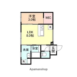 SYLPHY中島A棟【1階】の間取り