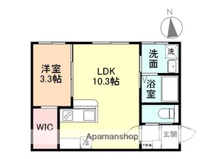 LUSSO【1階】の間取り