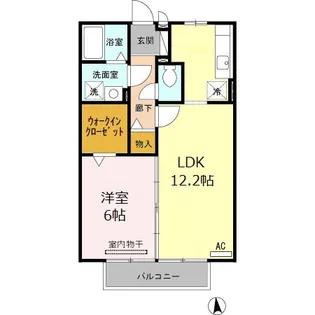 グランモア【2階】の間取り