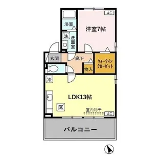 パークコート B【1階】の間取り