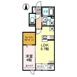 GRAND DONNER(グラン ドゥネ)【1階】の間取り