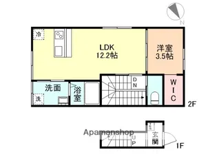 FELICE久方Ⅱ【2階】の間取り