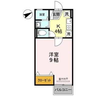 トマトクラブ【1階】の間取り