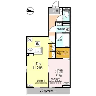 DーGRANDE元町【1階】の間取り