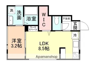 INTEGRAL LOTUS【1階】の間取り