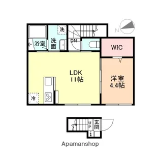 NYALDEE【2階】の間取り