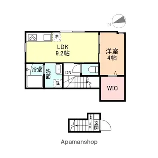 NYALDEE【2階】の間取り