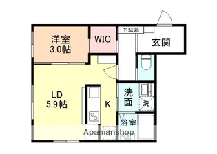 AILE【1階】の間取り