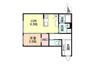 STANDARD2【2階】の間取り
