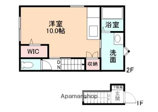 INTEGRAL BRUGGE【2階】の間取り