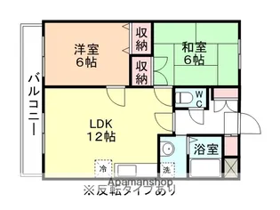 フェール・メゾンFUJINAGA B棟【2階】の間取り