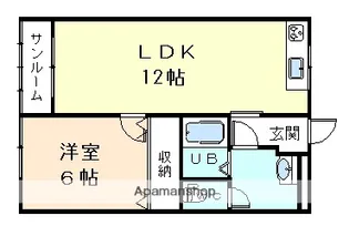 ローレルナチュール【1階】の間取り