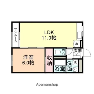 A−LIFE町村【2階】の間取り