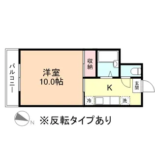PLAZAけや木台【1階】の間取り