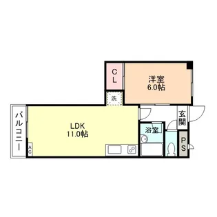 桑島ビルA【3階】の間取り
