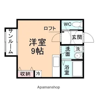 PASTEL SQUARE【2階】の間取り