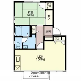 グレイス小杉【2階】の間取り