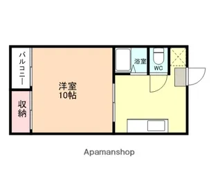 ミラクル【2階】の間取り