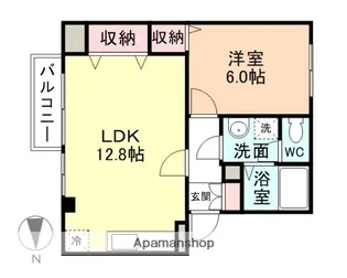 ヴィラ・アエロポールⅠ【2階】の間取り