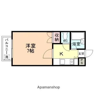アーバン21【405号室】の間取り
