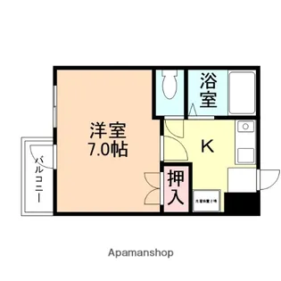 メゾン ドゥ リエス【2階】の間取り