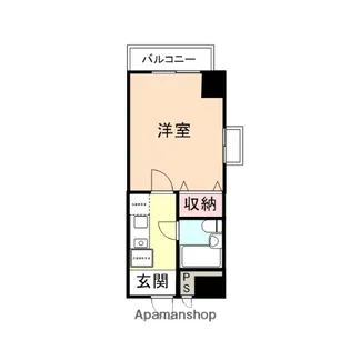 信開ドムス松川【3階】の間取り