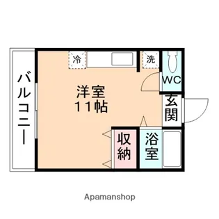 ホープフルハイツ【2階】の間取り