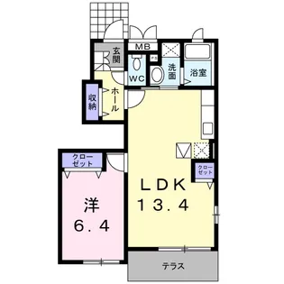 モア・ステージⅥ【1階】の間取り