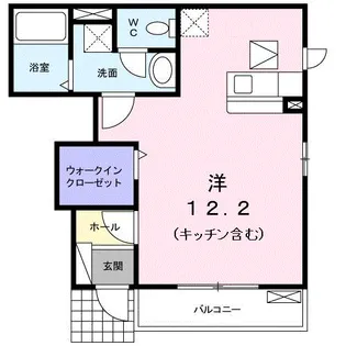 第2 レイク ヴィレッジ【1階】の間取り