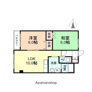 パナメゾンⅠ【304号室】の間取り